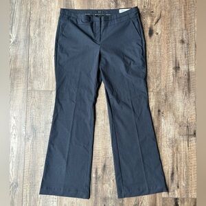 NEW Worthington Modern Fit Trouser Leg Navy Pinstripe Women's Size 16